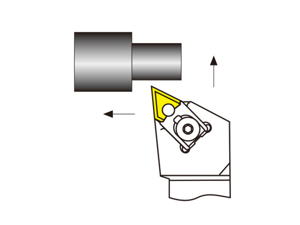 普通切削外圆刀杆主偏角93度