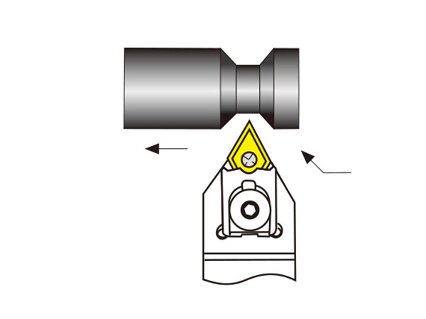 普通切削外圆刀杆主偏角62.5度