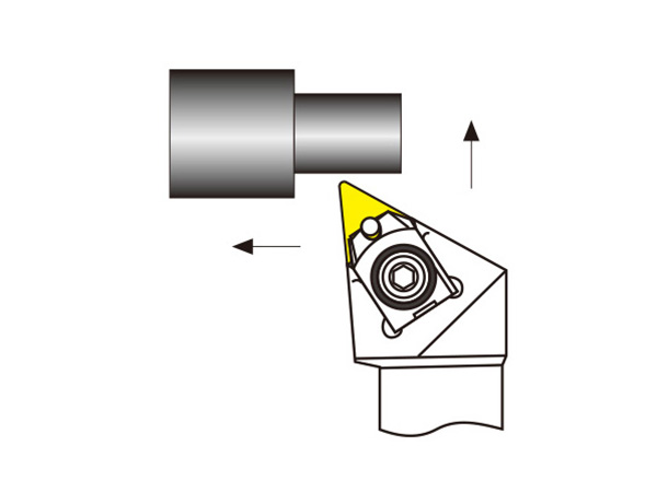 普通切削外圆刀杆主偏角93度