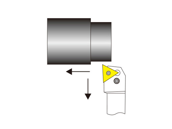 普通切削外圆刀杆主偏角95度